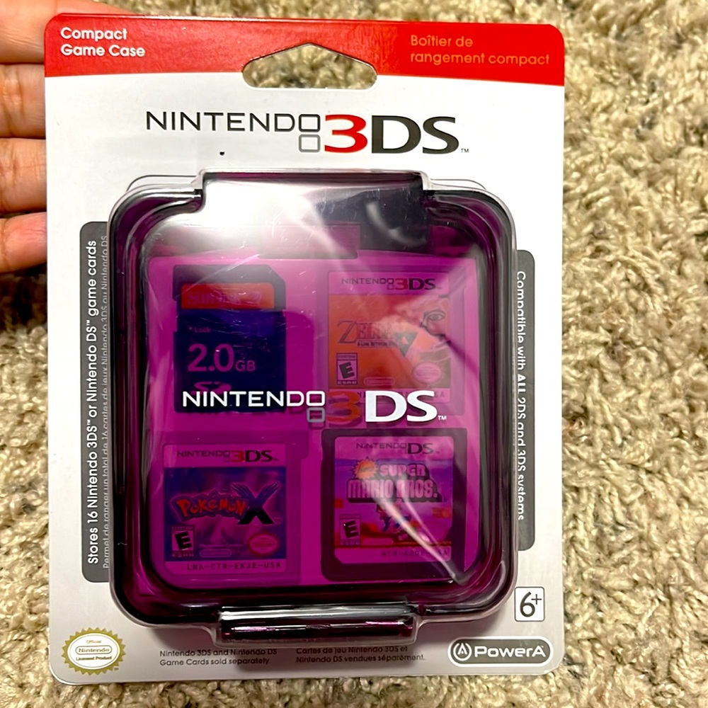 Nintendo 3DS compact game case
